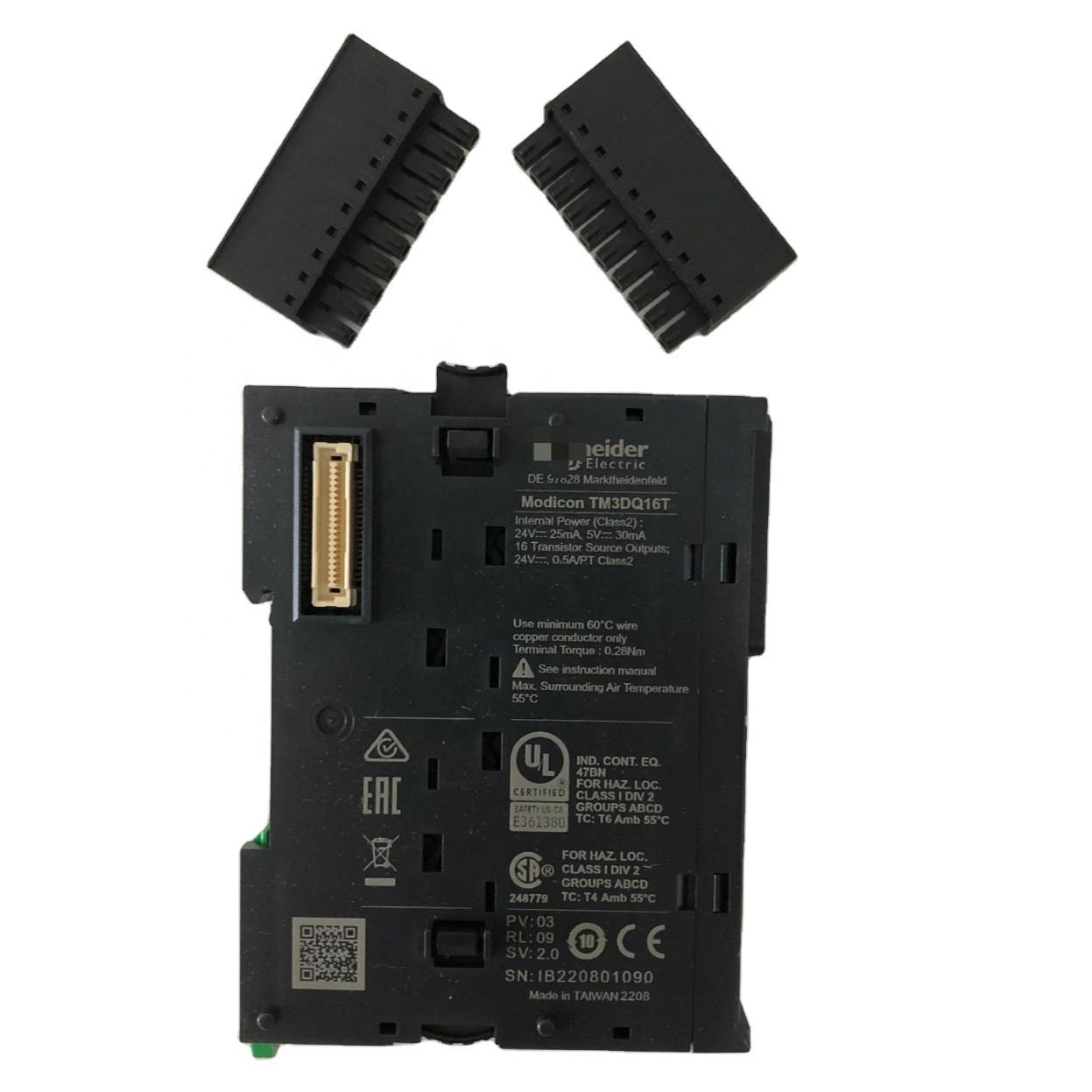 Discrete output module, Modicon PLC Module TM3DQ16T In stock