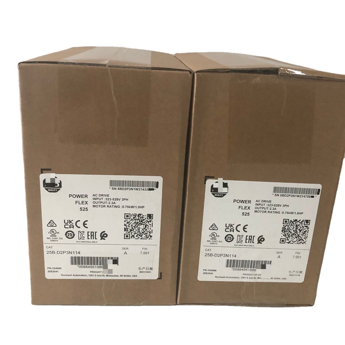 AC Drive,0.75 kW (1 HP) VFD 25B-D2P3N114