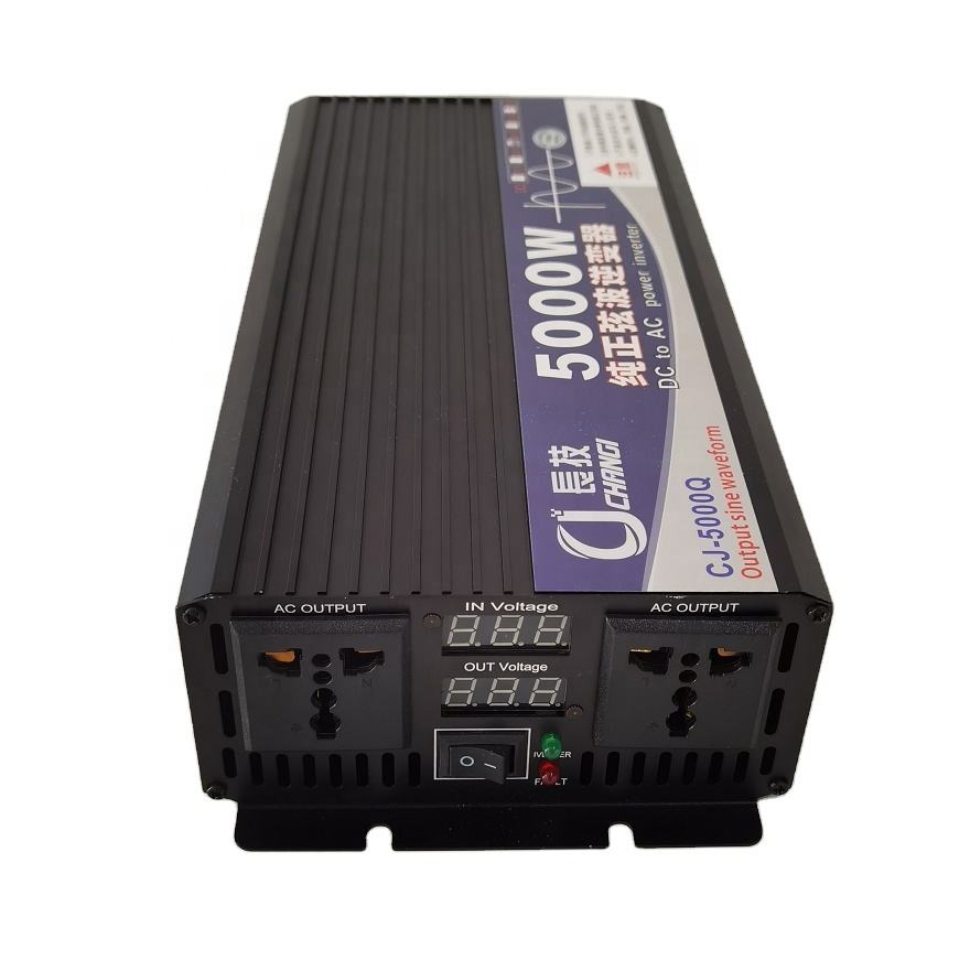 5000 48V DC to AC Watt Continuous Peak Modified Sine Wave Power Inverter AC Car Inverter with 2 USB Ports