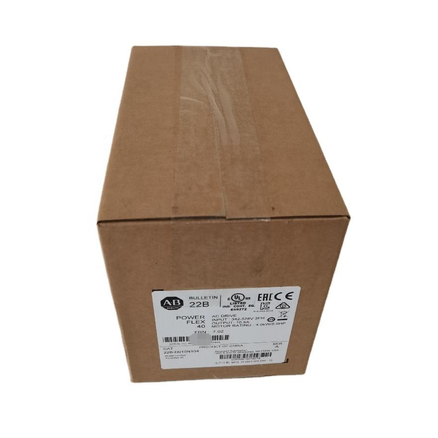 3-Phase 0.75 kW Allen Bradley PowerFlex 40 Inverter Drive 22B-D2P3N104 in stock