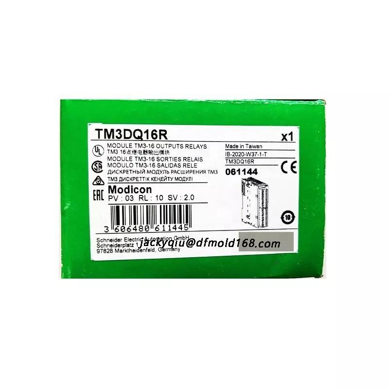 Original output module, Modicon TM3, 16 relay outputs module TM3DQ16R In stock