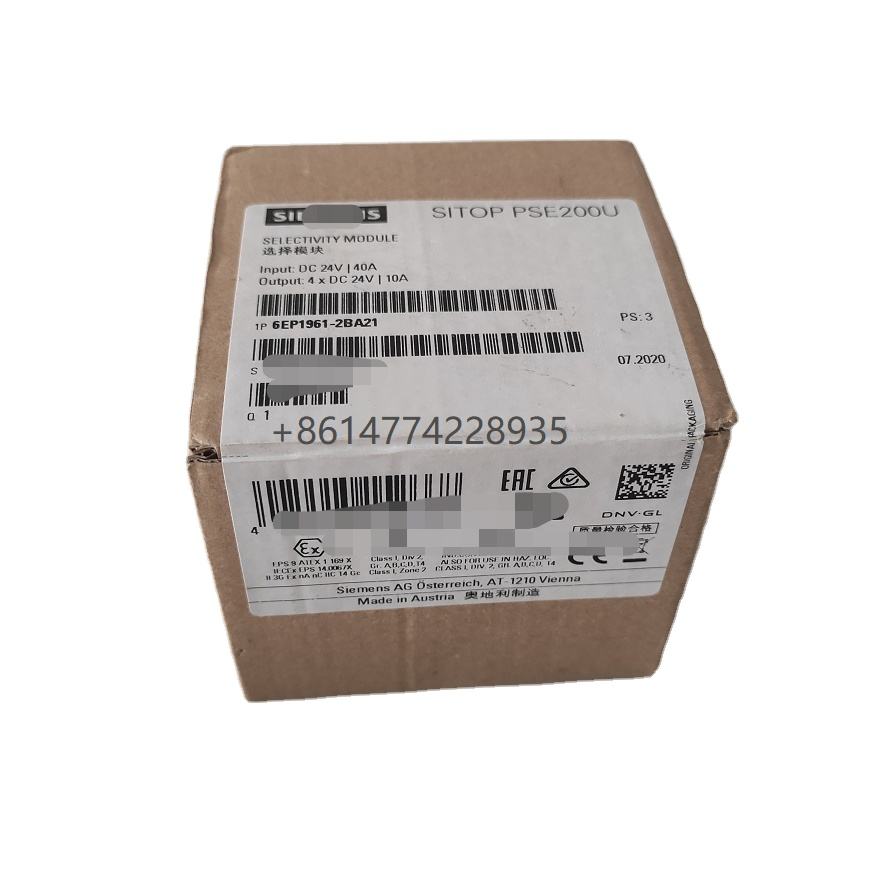 SITOP PSE200U Selectivity Module 6EP1961-2BA21new in stock