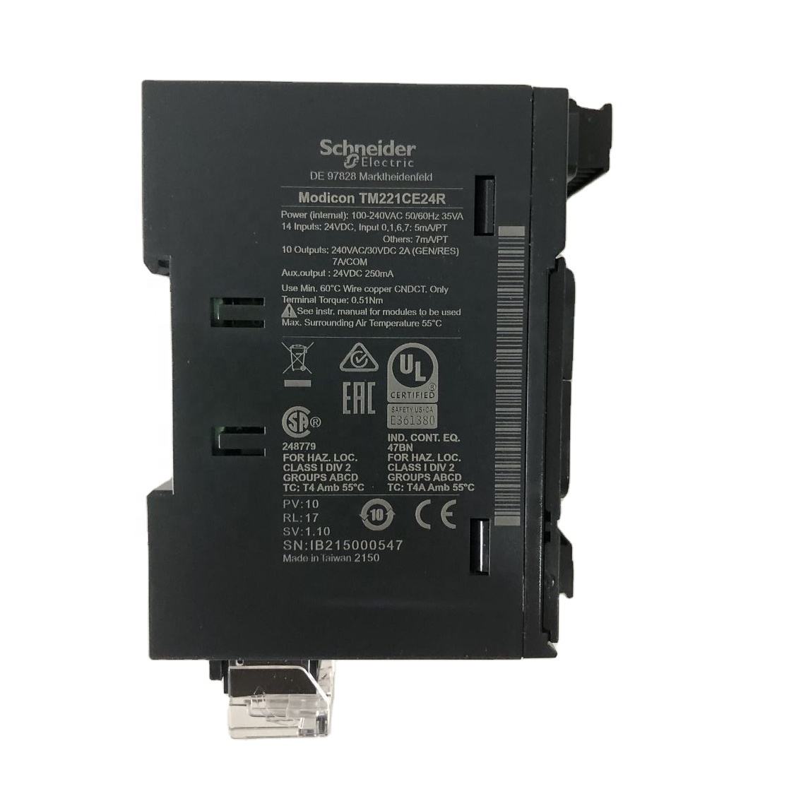 PLC Controller Logic controller, Modicon M221, 24 IO relay Ethernet TM221CE24R