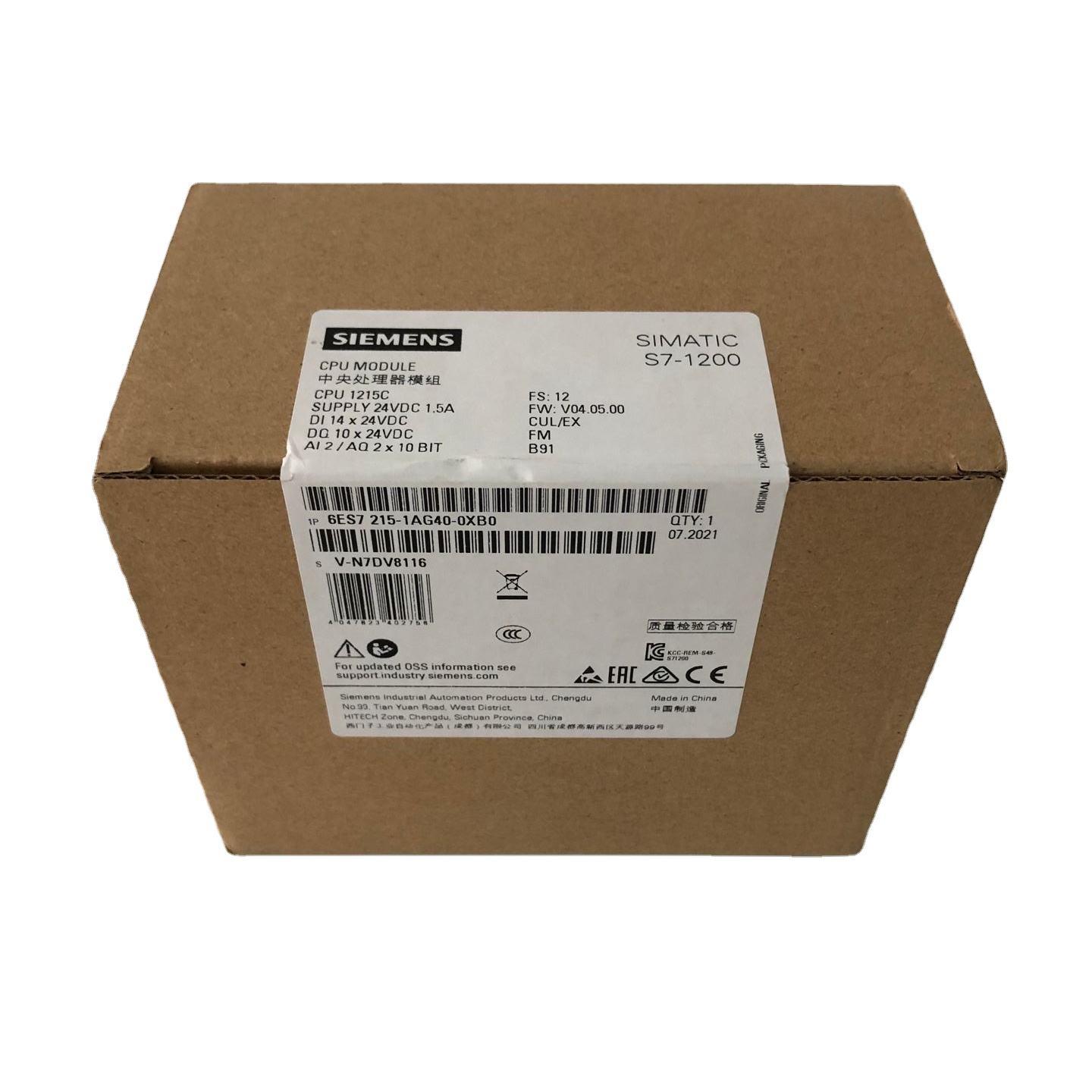 SIMATIC S7-1200 KTP 400 Basic KTP PLC MODULE 6ES7215-1AG40-0XB0