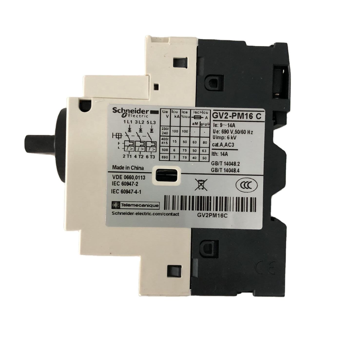 GV2-PM16C Motor circuit breaker,screw clamp terminals, GV2-PM16C