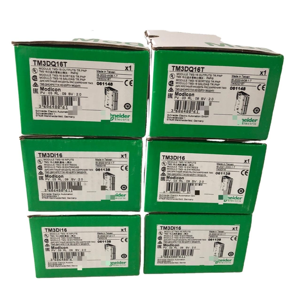 Discrete output module, Modicon PLC Module TM3DQ16T In stock