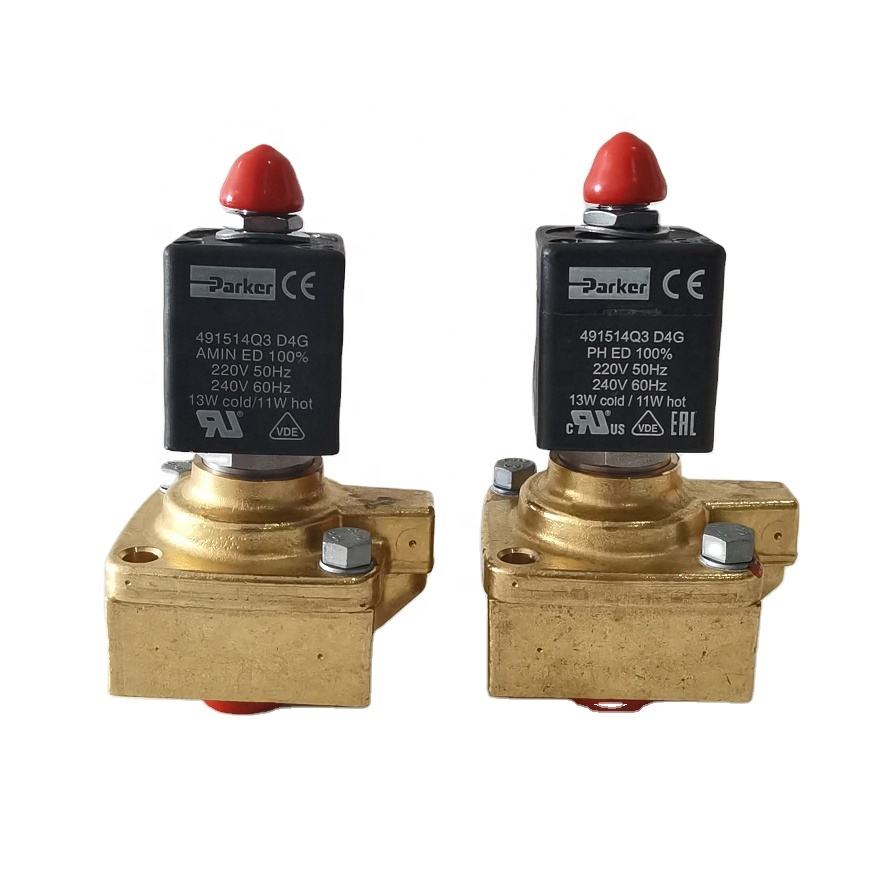 2-Way Normally Closed G 1/2" Solenoid Valves 21F35-2995 491514Q3 24VDC 9W IP65