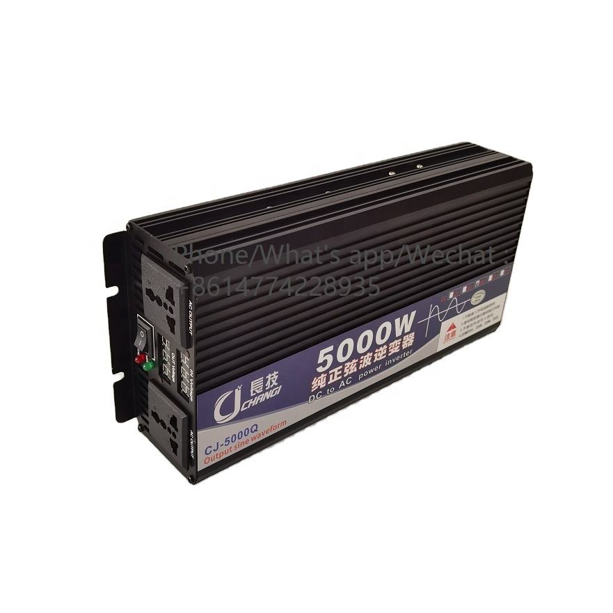 5000 48V DC to AC Watt Continuous Peak Modified Sine Wave Power Inverter AC Car Inverter with 2 USB Ports
