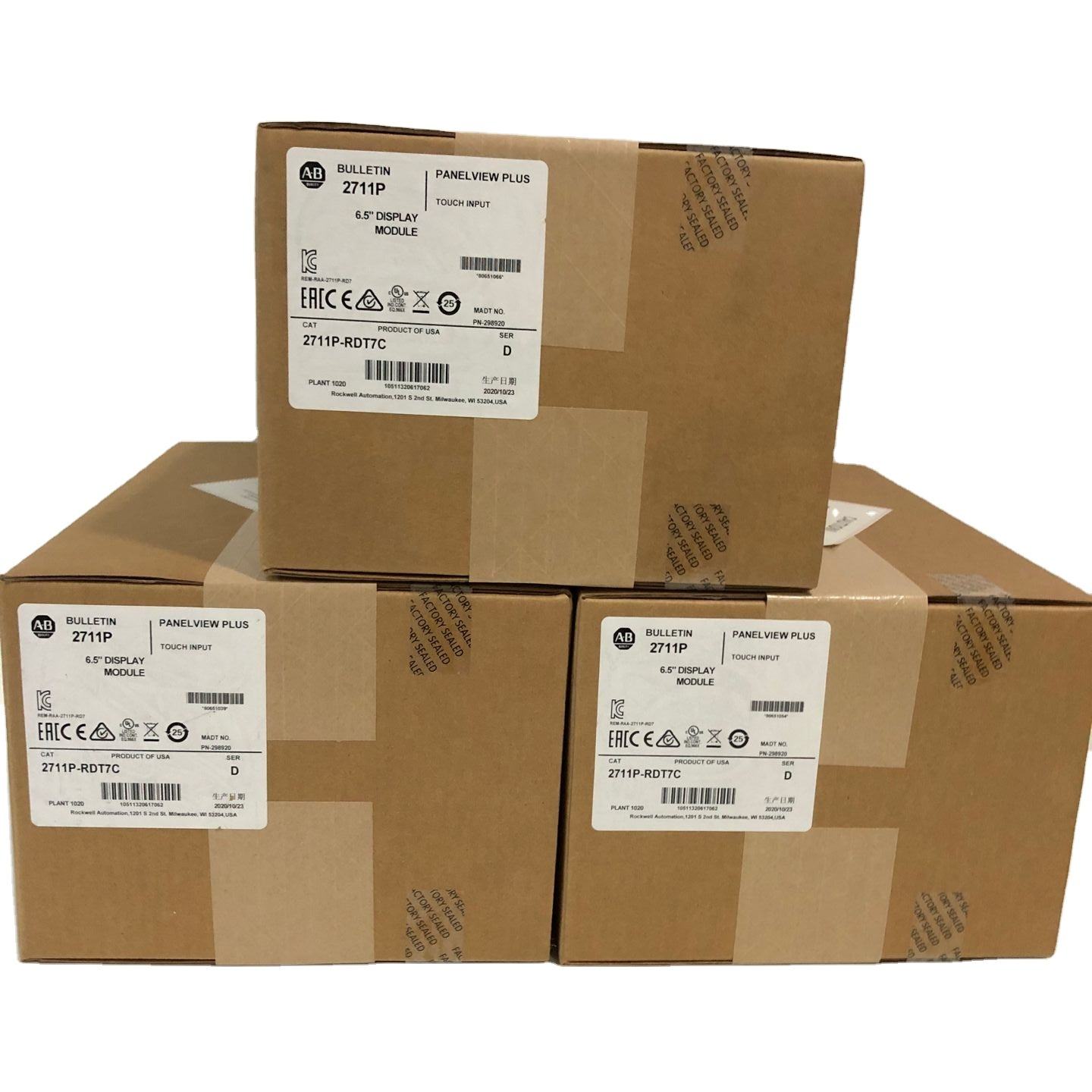PanelView Plus 700 touch display input module PLC module 2711P-RDT7C