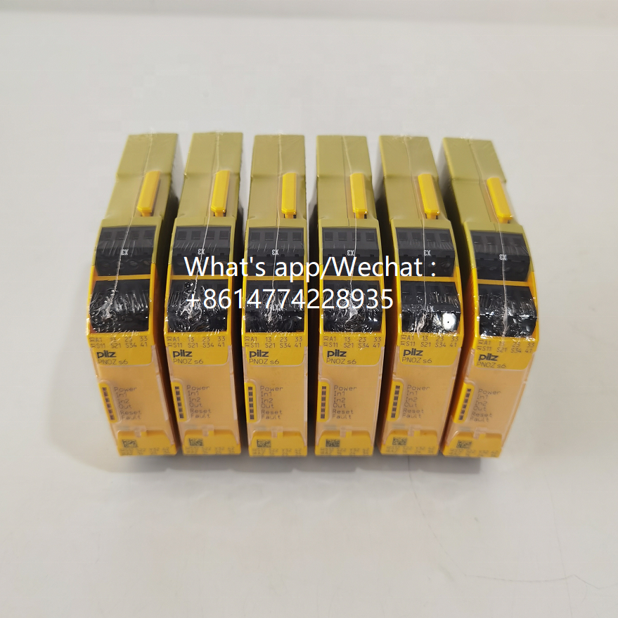New PNOZ s4 Series safety control relay module 751104