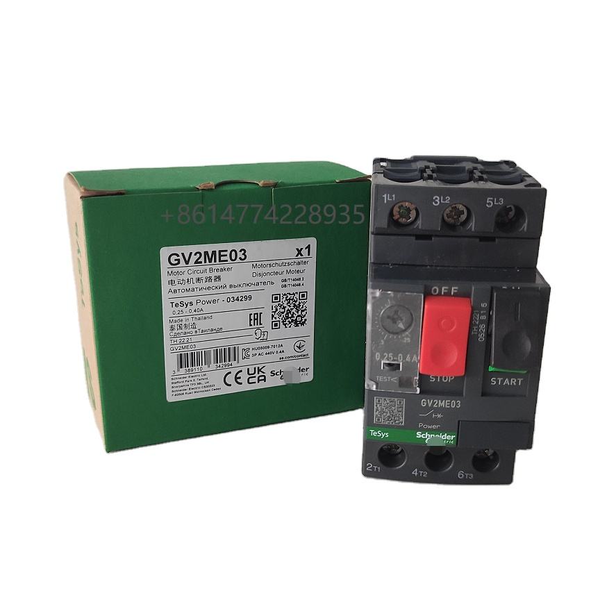 100% New GV2ME03 Motor circuit breaker original in stock