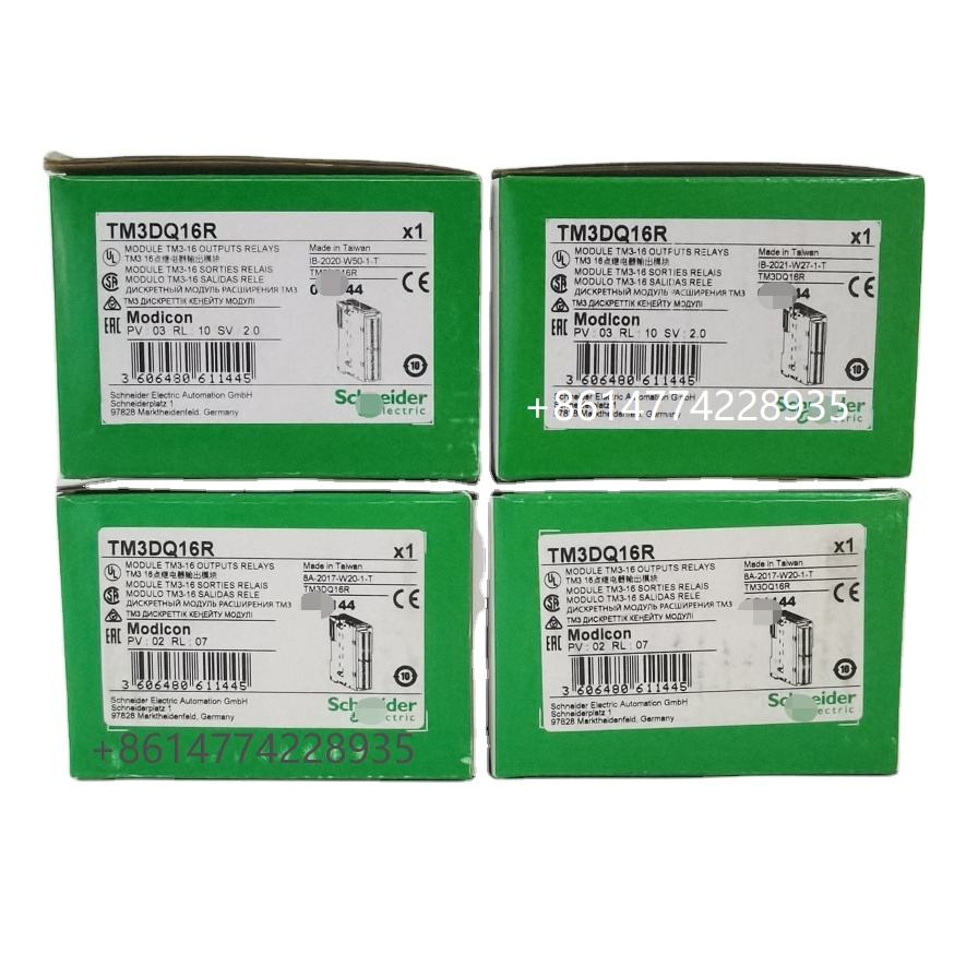Original PLC TM3DQ16R Input Output Module