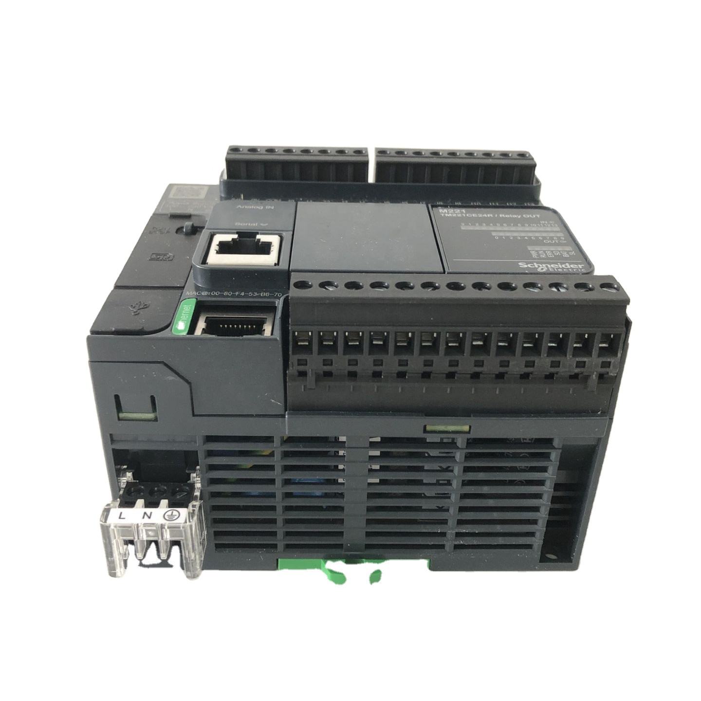PLC Controller Logic controller, Modicon M221, 24 IO relay Ethernet TM221CE24R