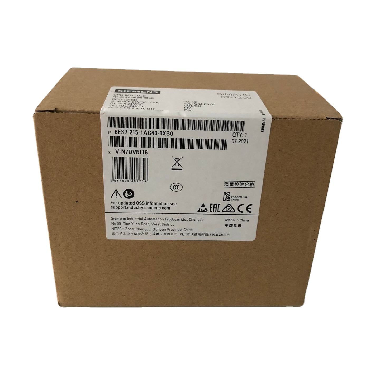 SIMATIC S7-1200 KTP 400 Basic KTP PLC MODULE 6ES7215-1AG40-0XB0