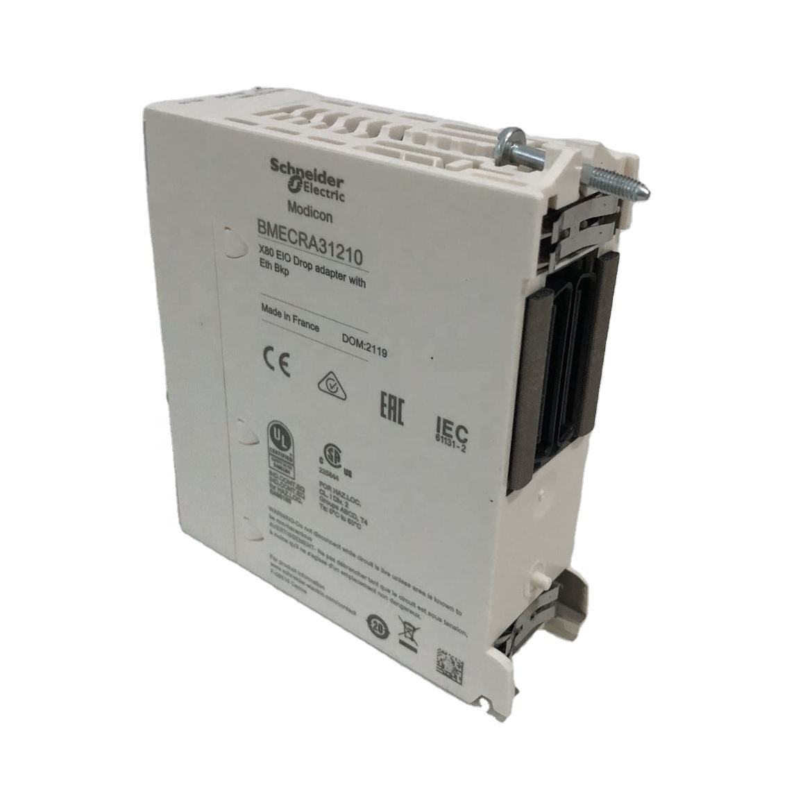 Modicon X80 EIO Drop adapter with Ethernet backplane PLC Module BMECRA31210