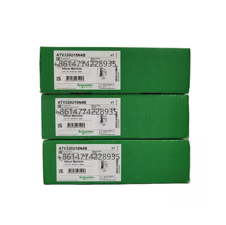 3 phase ATV320U15N4B variable speed asynchronous motor drive