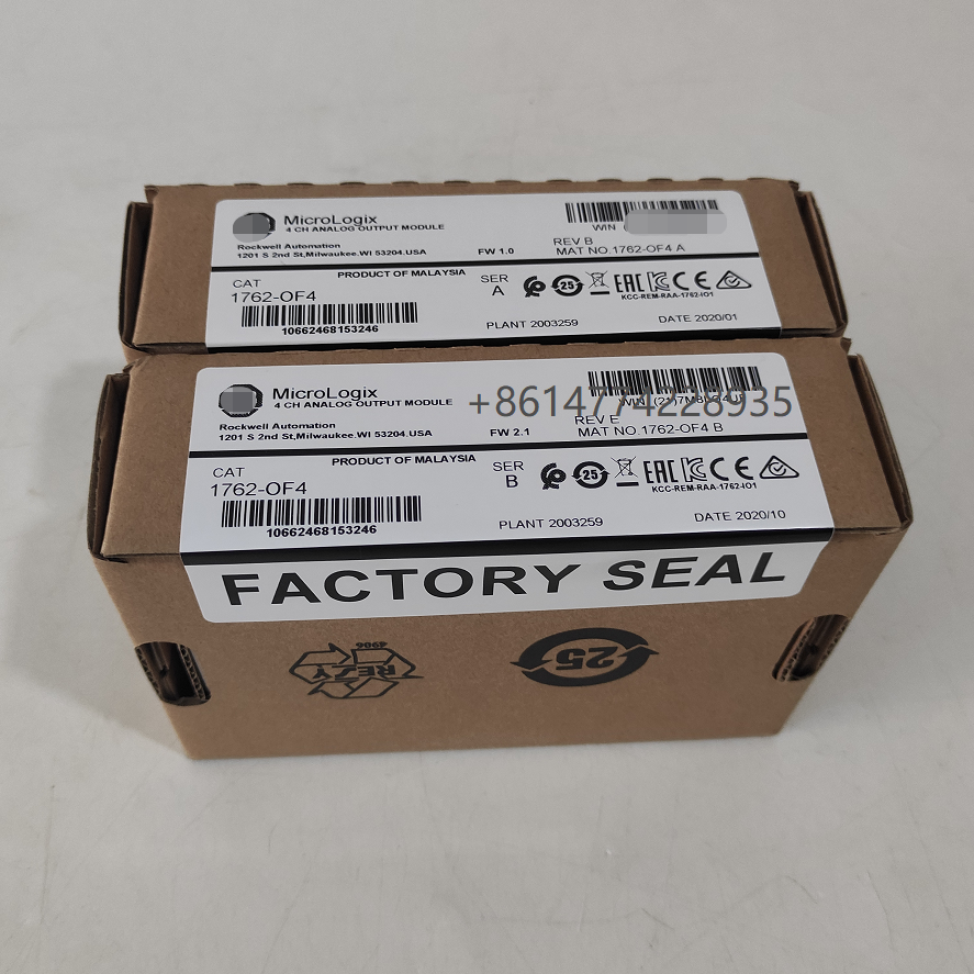 100% New original plc 1762-OF4 plc logic controller
