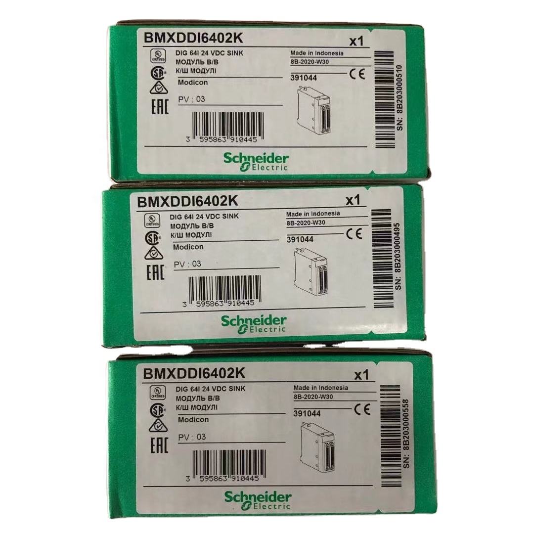 Original Modicon 24V PLC module BMXDDI6402K In stock