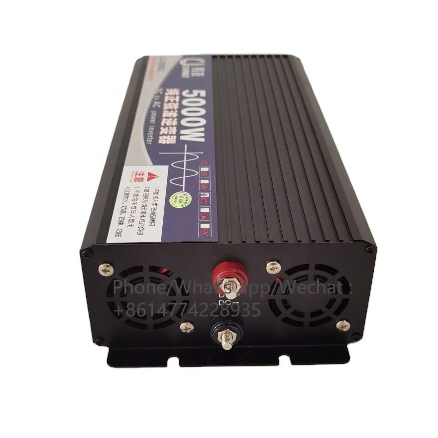 5000 48V DC to AC Watt Continuous Peak Modified Sine Wave Power Inverter AC Car Inverter with 2 USB Ports