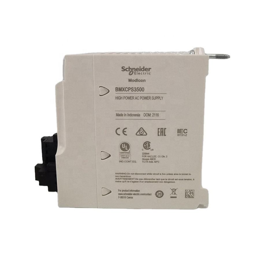 Modicon M340 Series Power Supply Module BMXCPS3500 100 to 240 Vac 120 VA