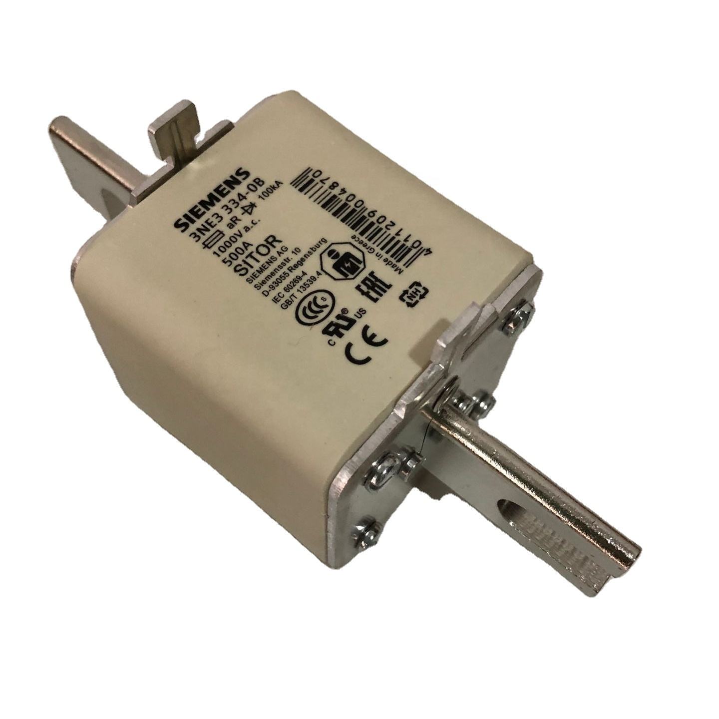 S iemens Automatic Fuse 3NE3334-0B, 500A, 1000VAC