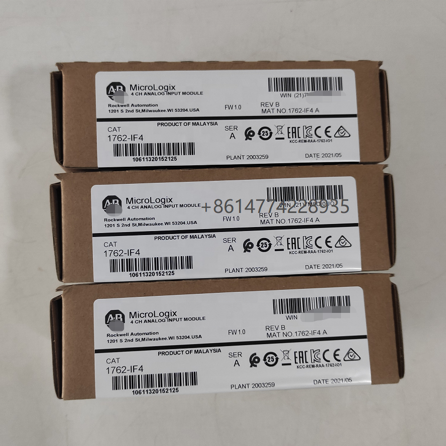 New MicroLogix 1762-IF4 Analog Input Module 24 Volt DC