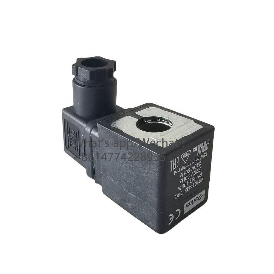2-Way Normally Closed G 1/2" Solenoid Valves 21F35-2995 491514Q3 24VDC 9W IP65