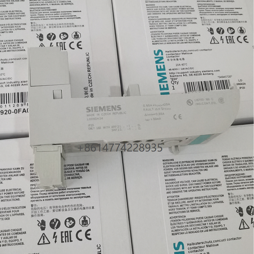 Newly original Monitoring Module Load Monitoring Basis Relay 3RF2920-0FA08 12months warranty