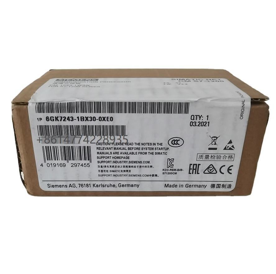 100% New S7-1200 6GK7243-1BX30-0XE0 Controller Module