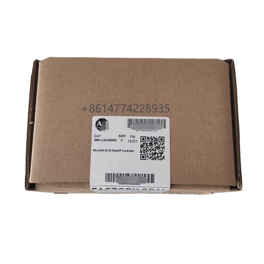100% New programmable logic controller 2080-LC20-20QWB PLC original with factory sealed