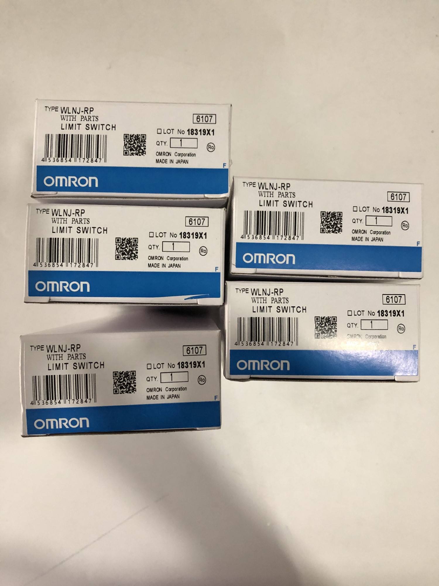 New and original O mron Limit Switch WLNJ-RP in stock