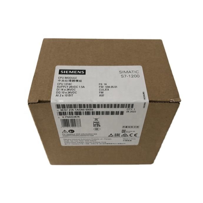 6ES7 214-1AG40-0XB0 S7-1200, CPU 1214C, I/O Module