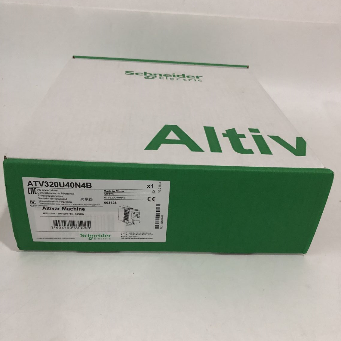 Original ATV320 series frequency inverter AC Drive ATV320U40N4B