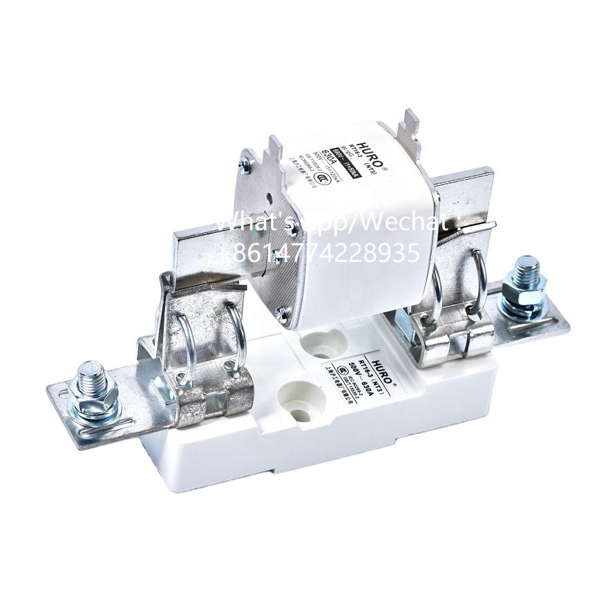 Industrial Electrical 480A Blade Ceramic Fuse NT3/RT16-3 500V 630A Thermal Fuse RT16-3 (NT3) in stock