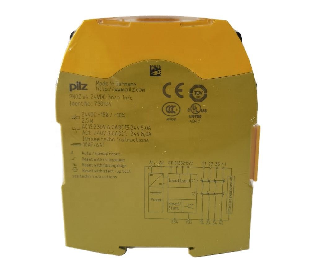 NEW PNOZ s4 Series Electronic Relays Safety Relay 750104 for sale