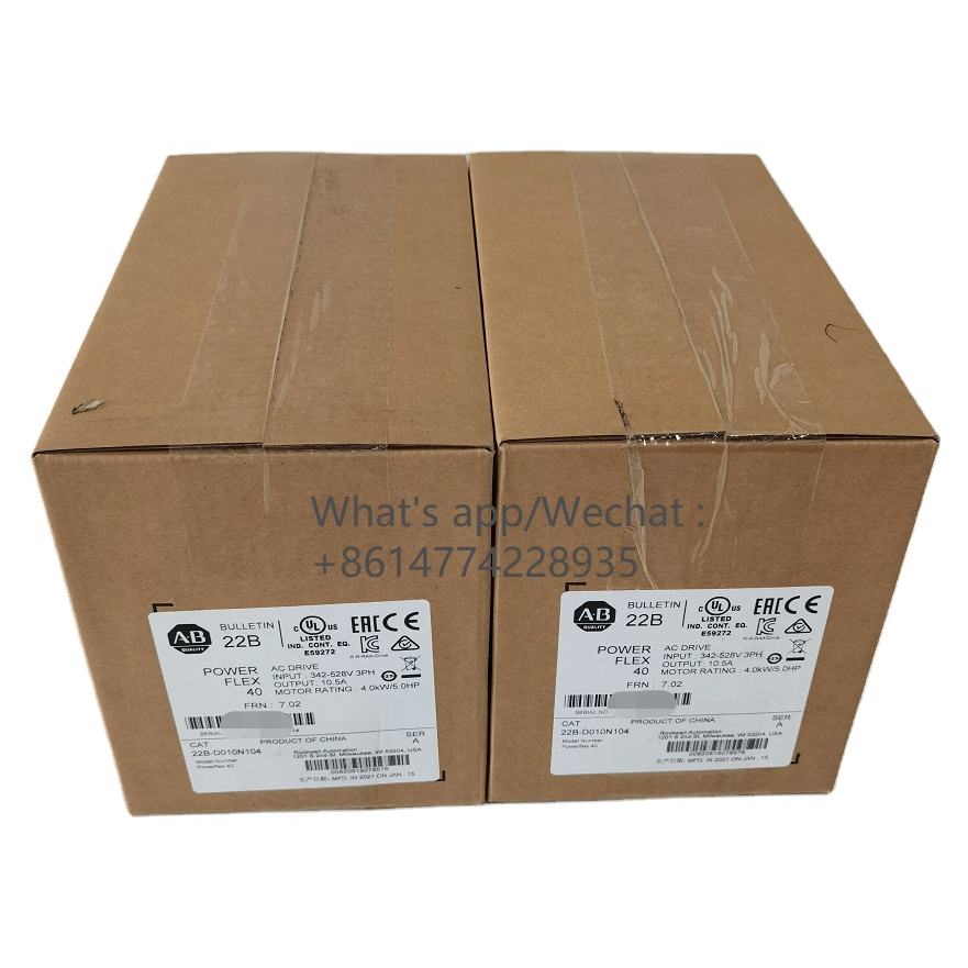 3-Phase 0.75 kW Allen Bradley PowerFlex 40 Inverter Drive 22B-D2P3N104 in stock