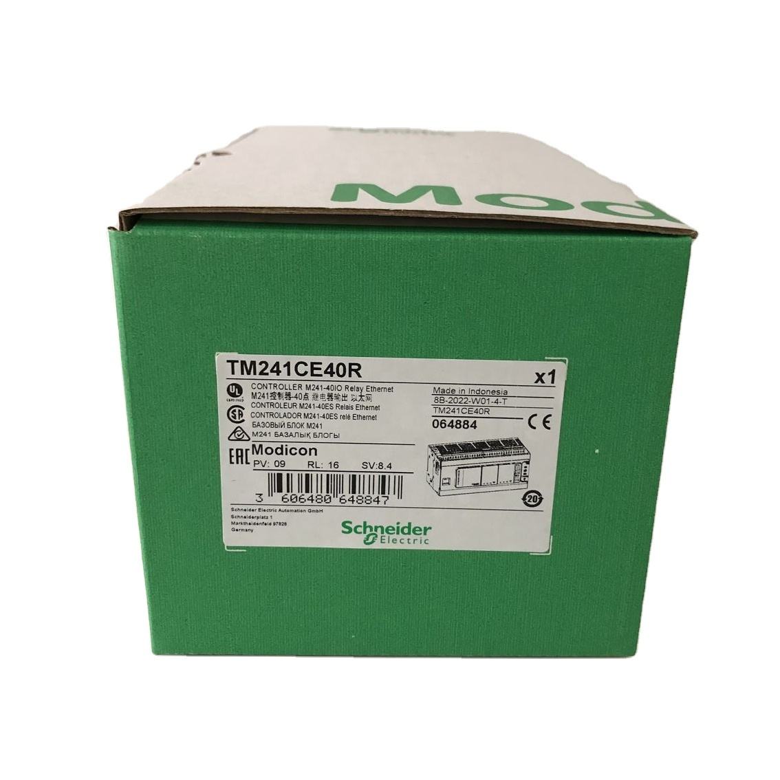 TM241CE40R Logic controller, Modicon M241, 40 IO relay Ethernet module TM241CE40R