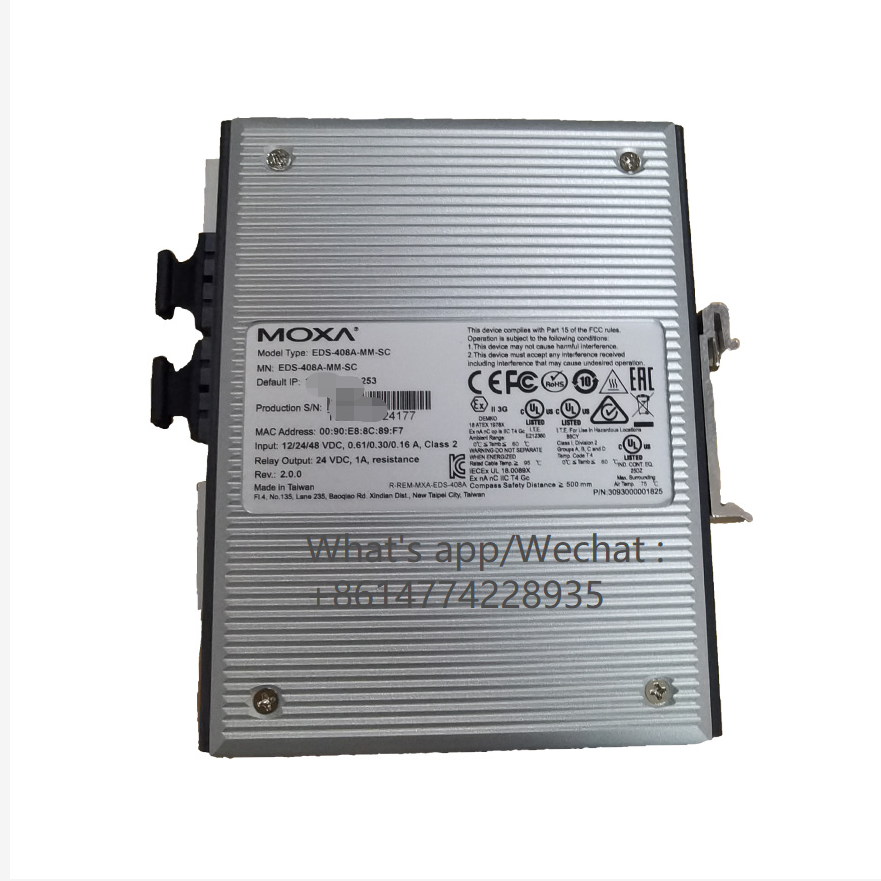 Industrial Ethernet switches Layer 2 Managed Switches EDS-408A-MM-SC in stock