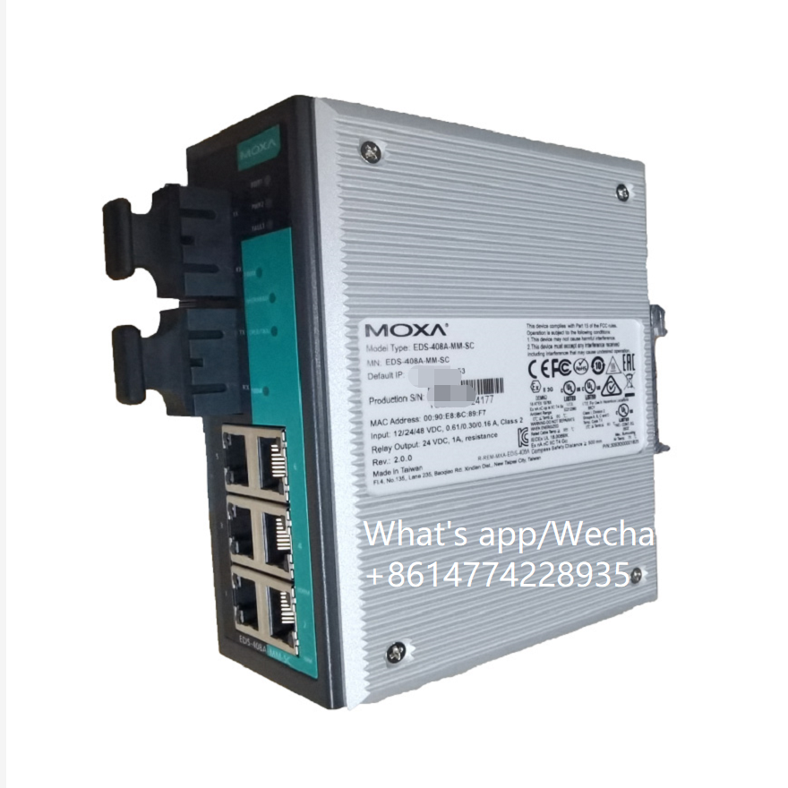 Industrial Ethernet switches Layer 2 Managed Switches EDS-408A-MM-SC in stock