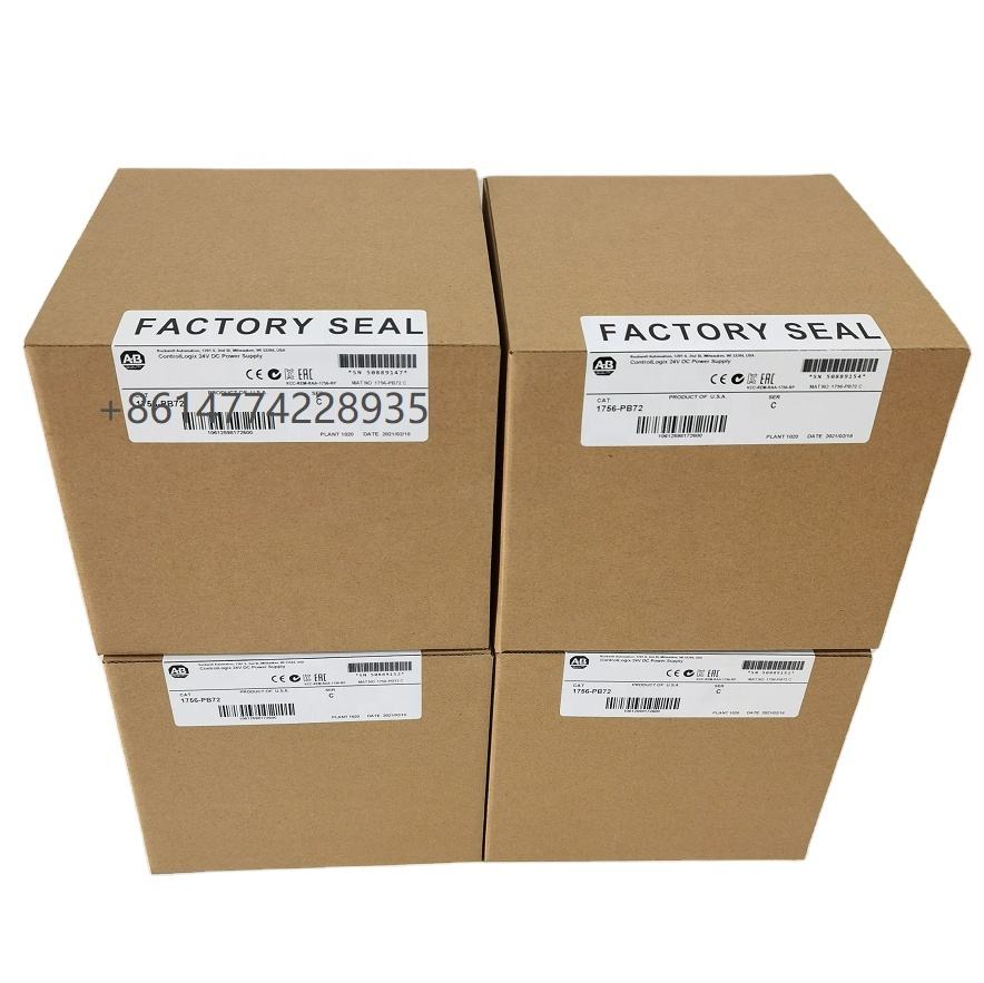 100% New ControlLogix Power Supply Module 1756-PB72 in stock