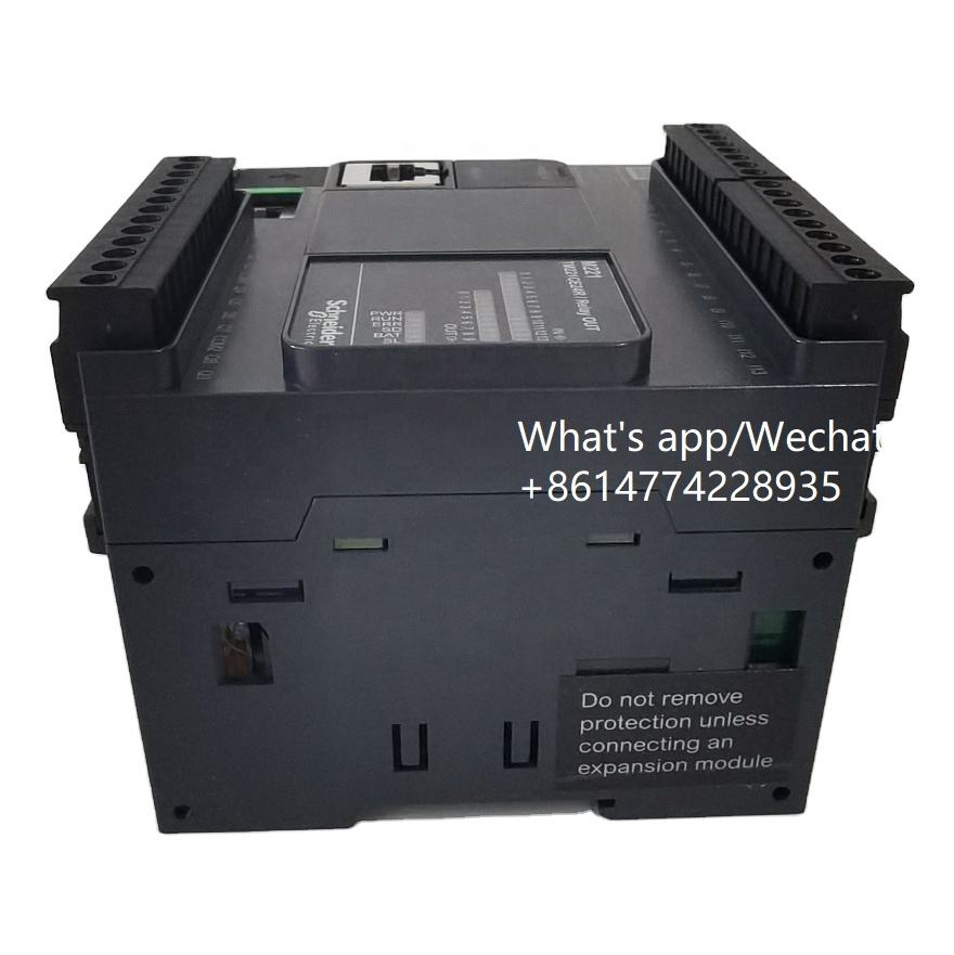 Original and new Modicon M221 PLC Logic controller (TM221CE24R)