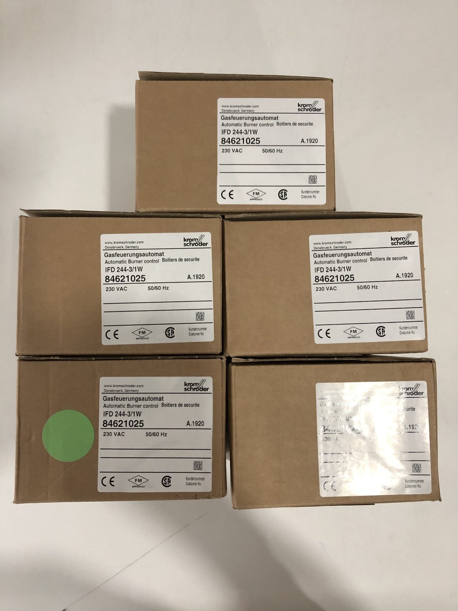 Krom Automatic Burner Controller IFD244-3/1W