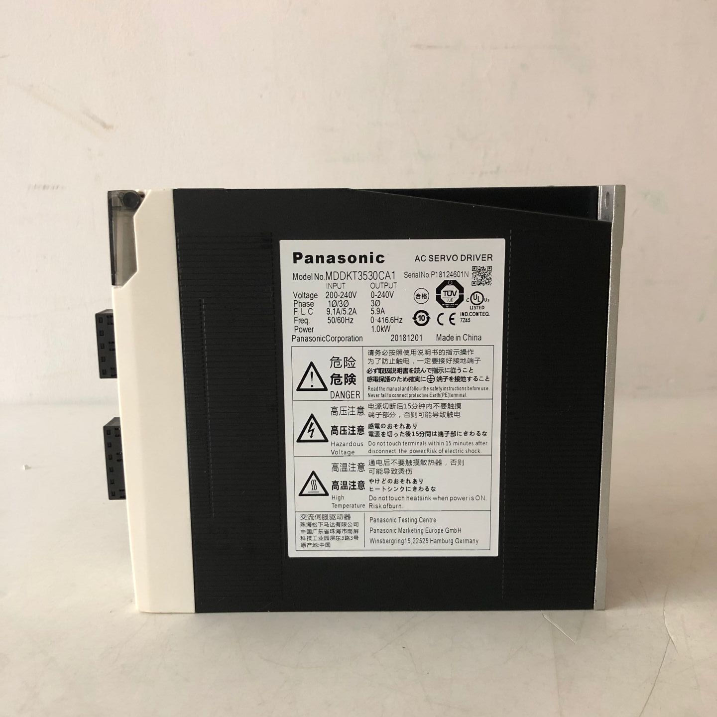 100% New Original AC Servo Driver MDDKT3530CA1 In Stock Servo Motor Drive MDDKT3530CA1