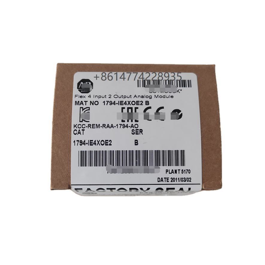 100% New I/O Module 1794-IE4XOE2 for industrial control