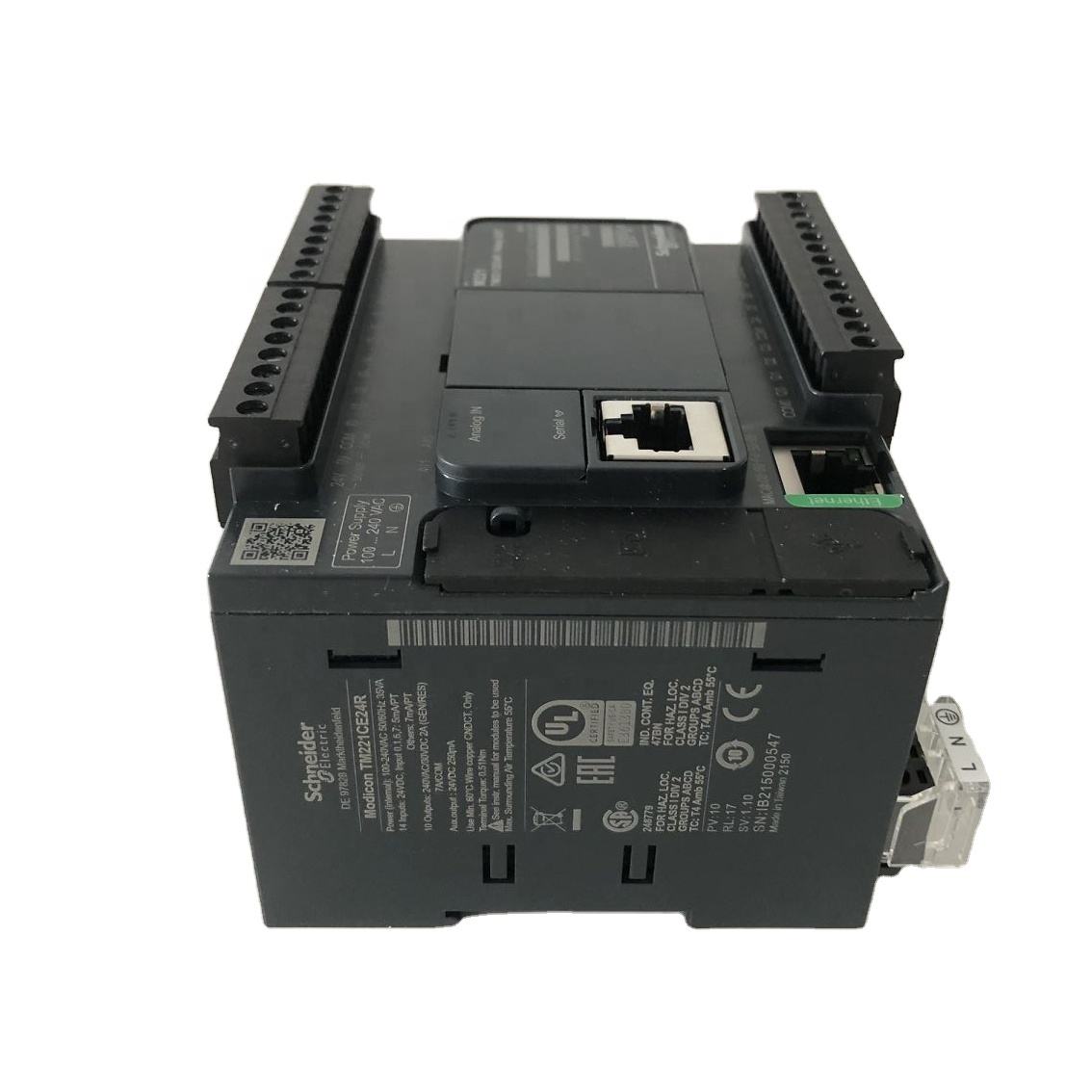 PLC Controller Logic controller, Modicon M221, 24 IO relay Ethernet TM221CE24R