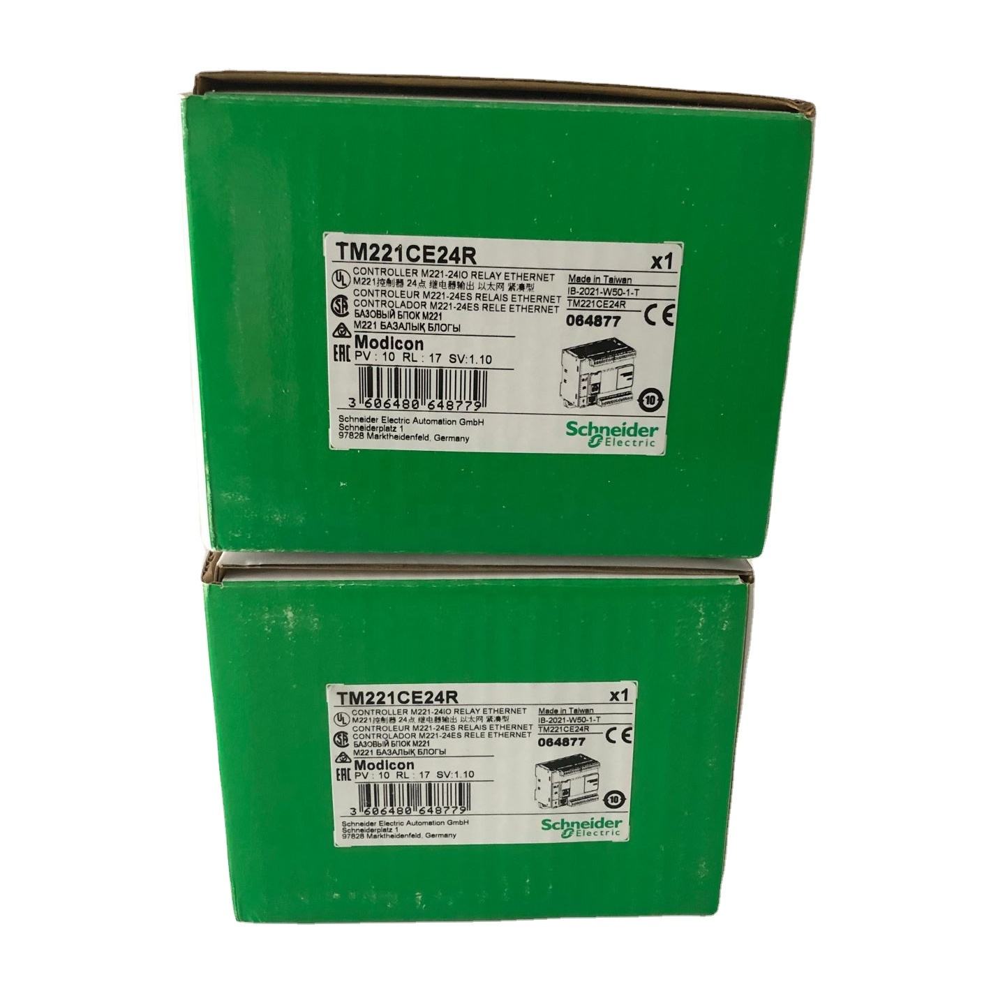 PLC Controller Logic controller, Modicon M221, 24 IO relay Ethernet TM221CE24R