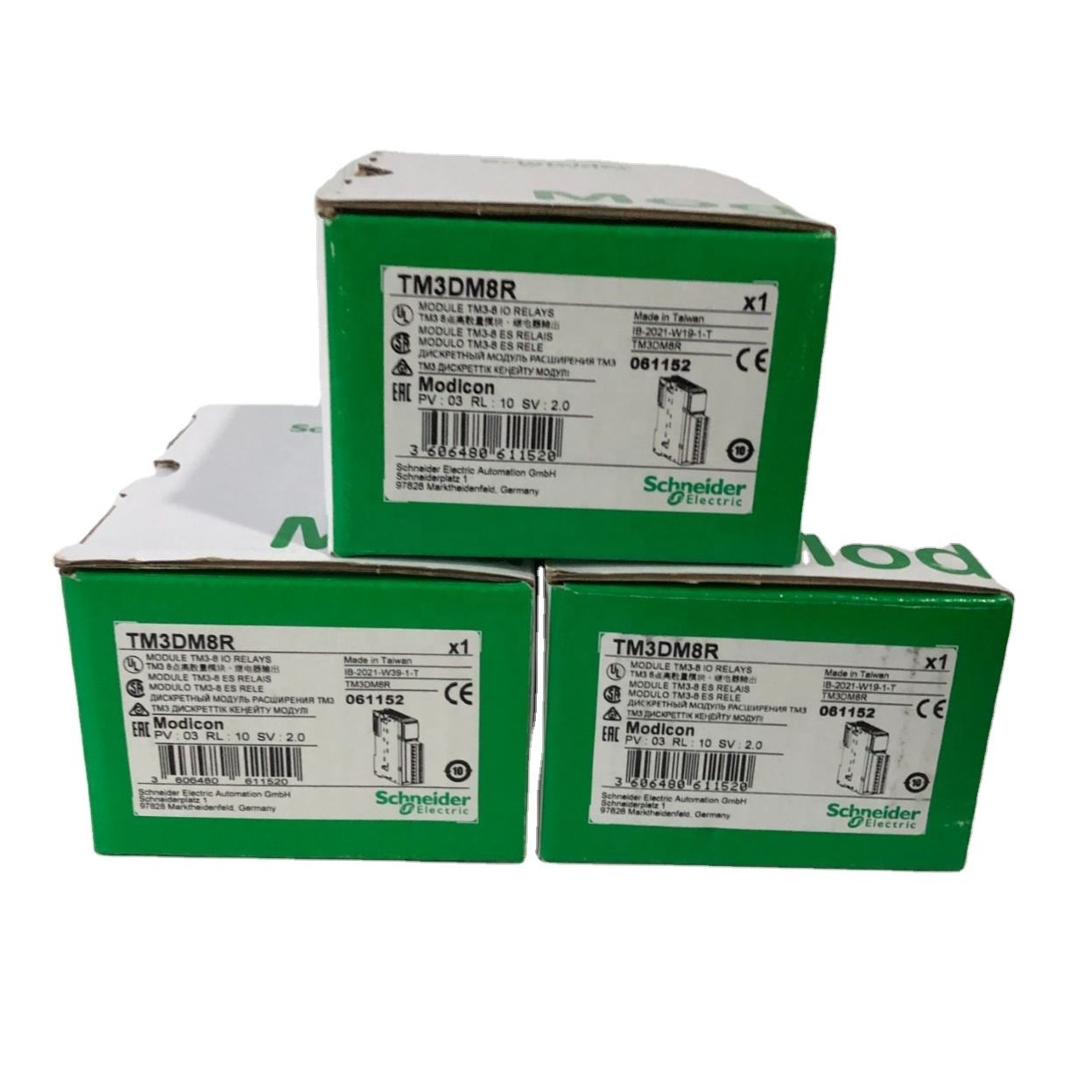 Discrete I/O module, Modicon TM3 series PLC Controller Module TM3DM8R