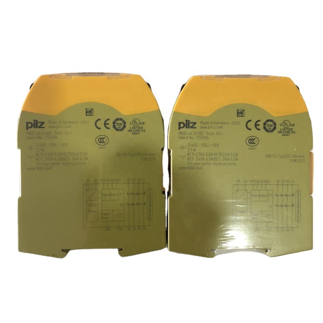 100% new and Original Safety Relay PNOZ S6 24VDC 3n/o 1n/c 750106 in stock