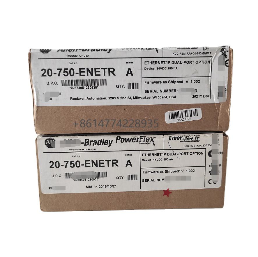 PowerFlex 750 Dual Port Ethernet /IP Option module 20-750-ENETR