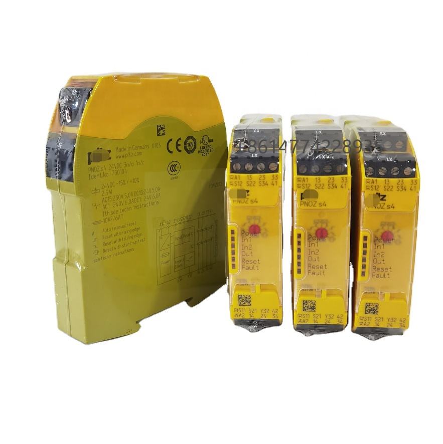 24VDC Dual Channel Safety Relay (750104) With 3 Safety Contacts